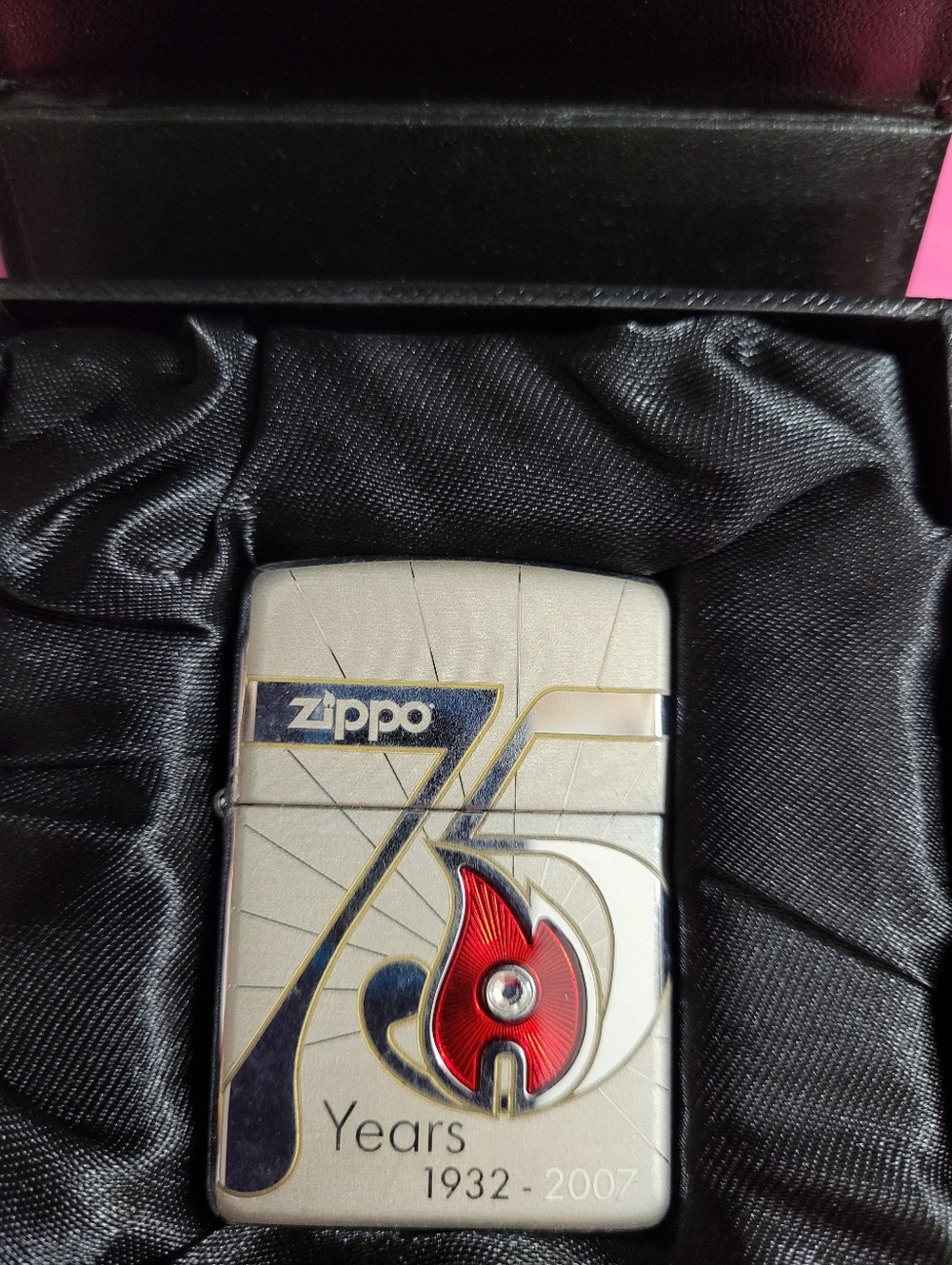 Collectible 75th Anniversary Limited Edition Zippo Lighter 1 Of 14,000 (0945)